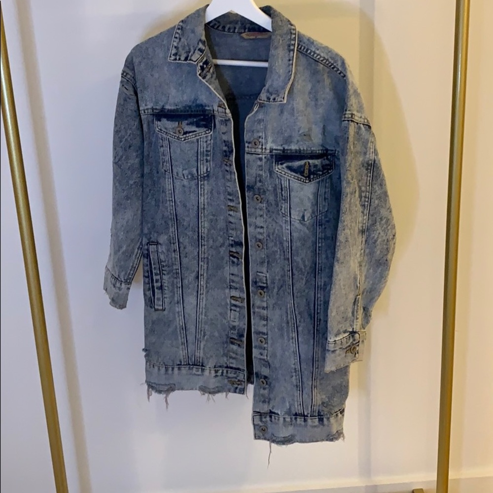 Oversized Jean Jacket